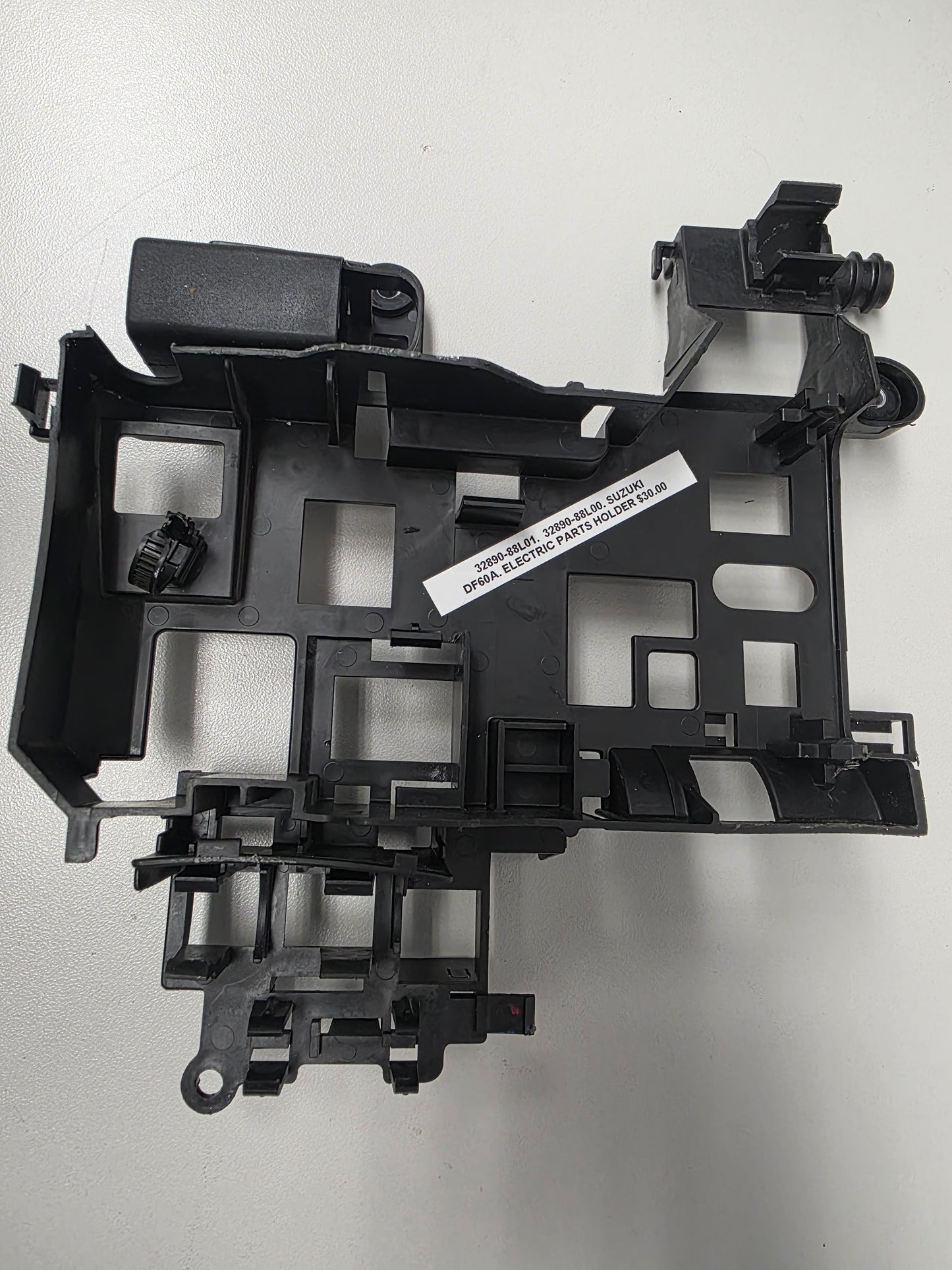 32980-88L01 32890-88L00 Suzuki DF60A Electric Parts Holder | Genuine Used Part