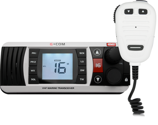 GX700W GME Compact VHF Marine Radio (White)