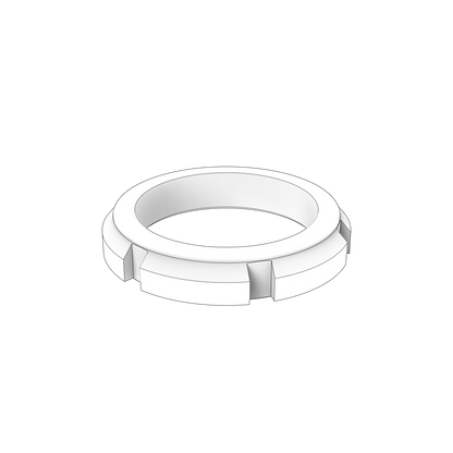 969077 Round Nut | Genuine Volvo Penta Part - photo 2 of 2