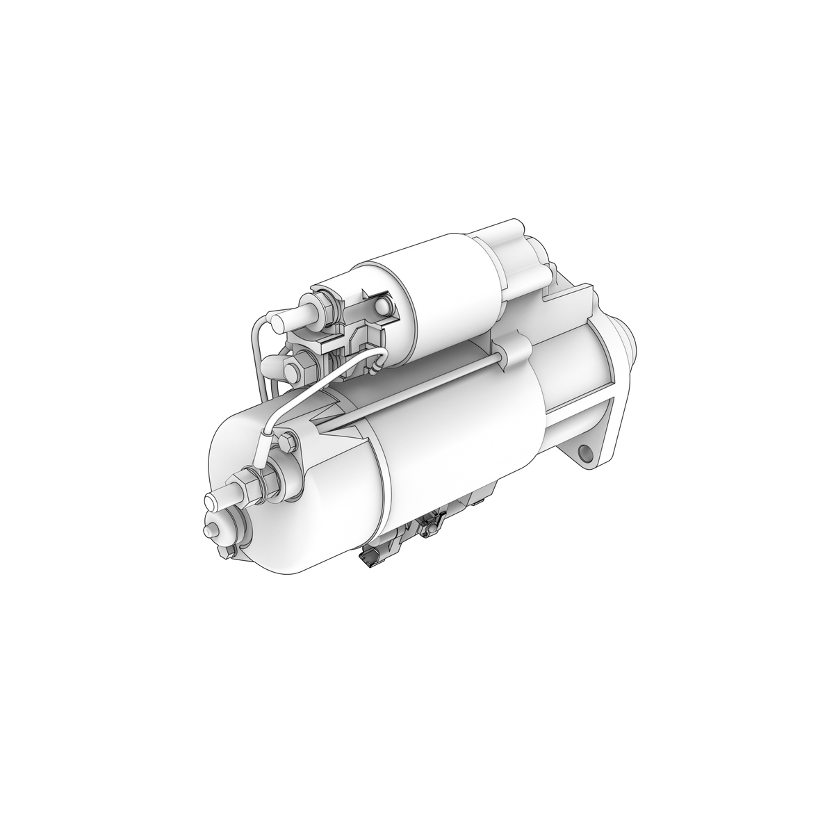 24154112 Starter Motor | Genuine Volvo Penta Part
