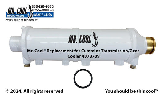 4078709 Aftermarket Cummins Transmission/Gear & Power Steering Cooler | Sawley's Select Marine Parts