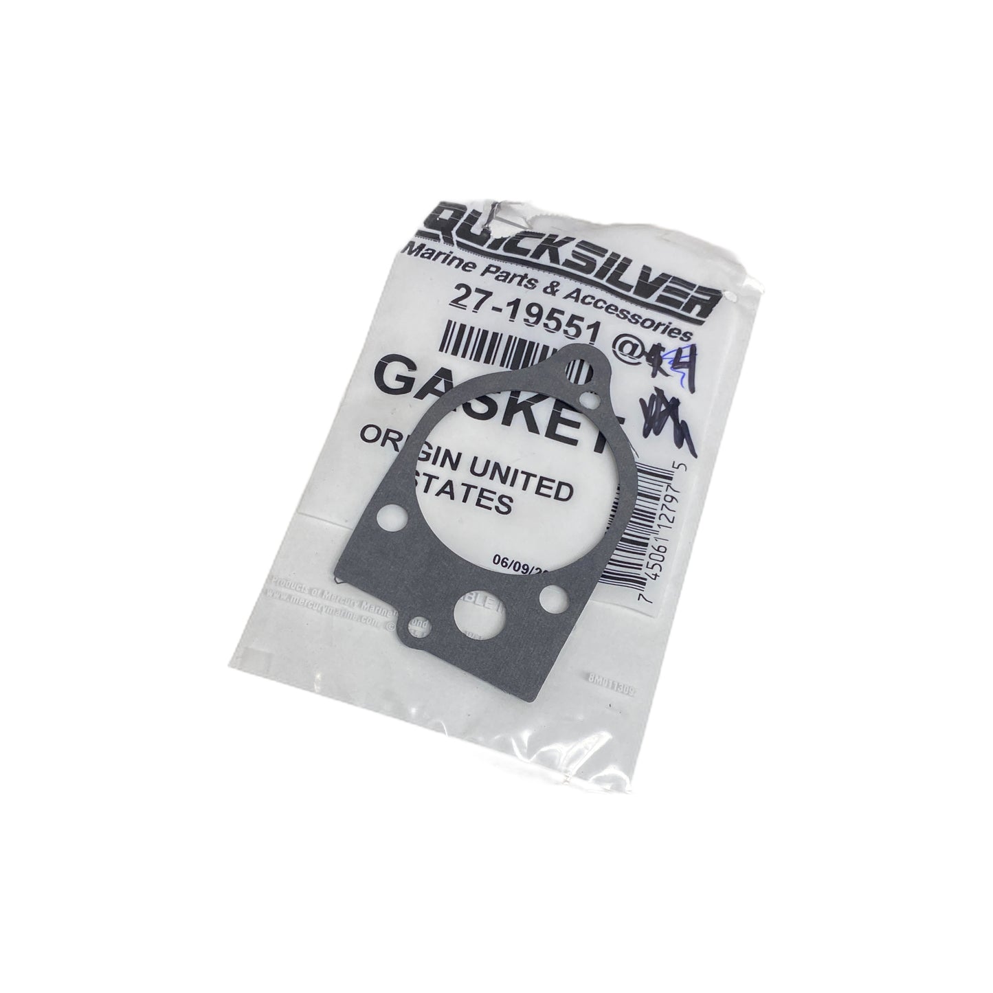 2719551 Mercury MerCruiser Water Pump Gasket one | Genuine Quicksilver OEM Part