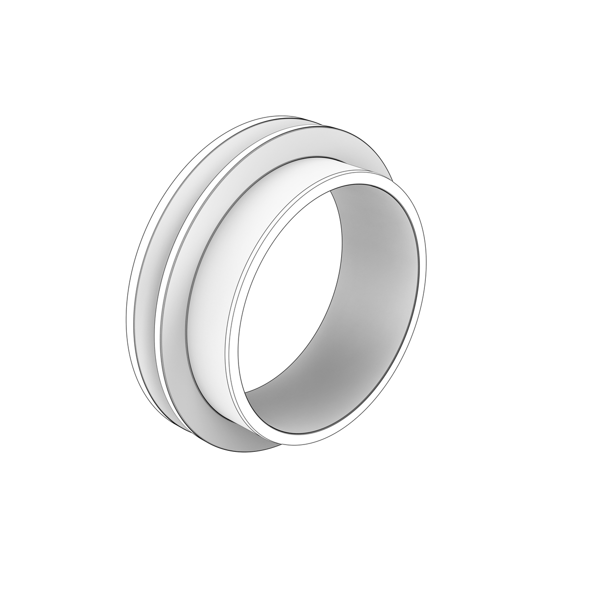 22706523 Flange | Genuine Volvo Penta Part