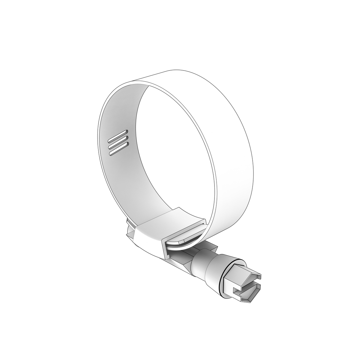 3863444 Hose Clamp | Genuine Volvo Penta Part - photo 2 of 2