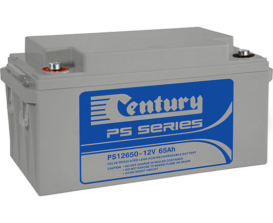 170012 Century PS Series VRLA PS12650 Battery
