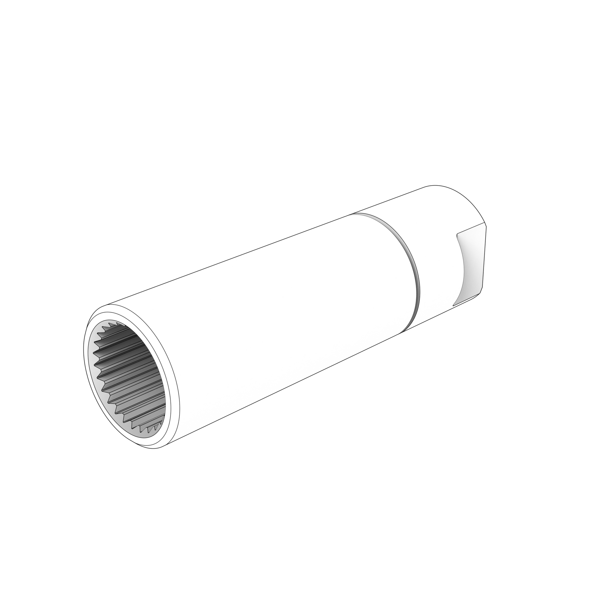 885880 Splined socket (small) | Genuine Volvo Penta Part - photo 2 of 2