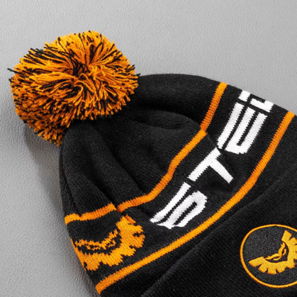 MER-BNE-POM-01-BLK STEDI™ Pom Pom Beanie (Black)