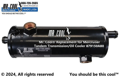 879150A80 / 8M0181781 Aftermarket Mercruiser Zeus 3000 Horizontal Transmission Oil Cooler | Sawley's Select Marine Parts