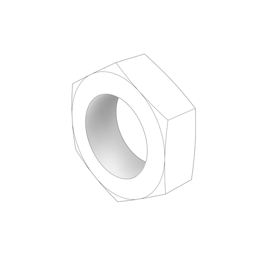 955793 Hexagon Nut | Genuine Volvo Penta Part