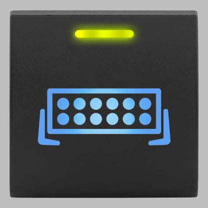SQUARE-TOY-FRONT-DIFF Square Type Push Switch | Front Diff Lock | Genuine STEDI Product