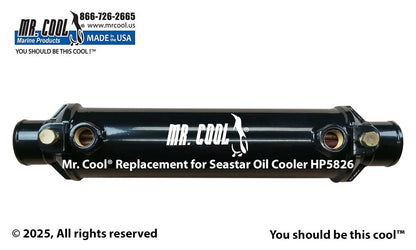 HP5826 Aftermarket SeaStar Power Steering Oil Cooler 1/2 in Oil | Sawley's Select Marine Parts