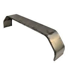 S1740N Mackay Mudguard Natural 13/14 Tandem Steel Guard 4 Fold 1650 x 235 | Marine Trailer Part