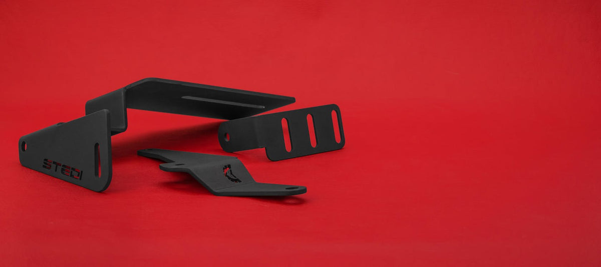 BRKRHINO-RACK LED Light Bar Bracket to suit Rhino Rack Platform V2.0 | Genuine STEDI Product