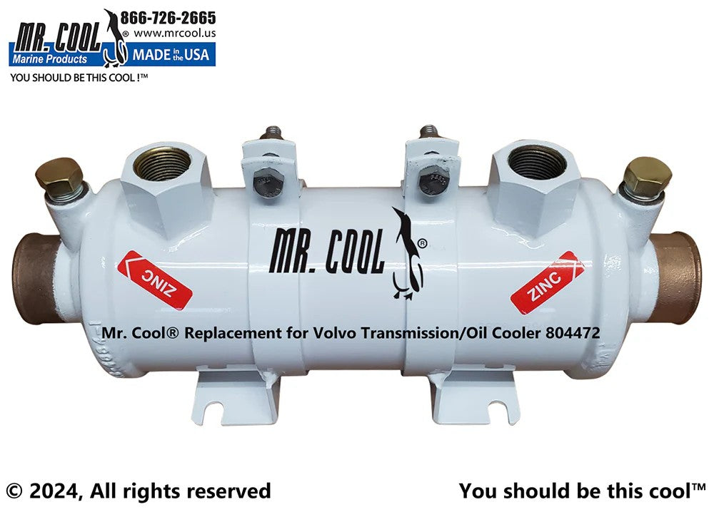3832397 Aftermarket Twin Disc/Borg Warner Volvo MG507 Transmission Oil Cooler | Sawley's Select Marine Parts