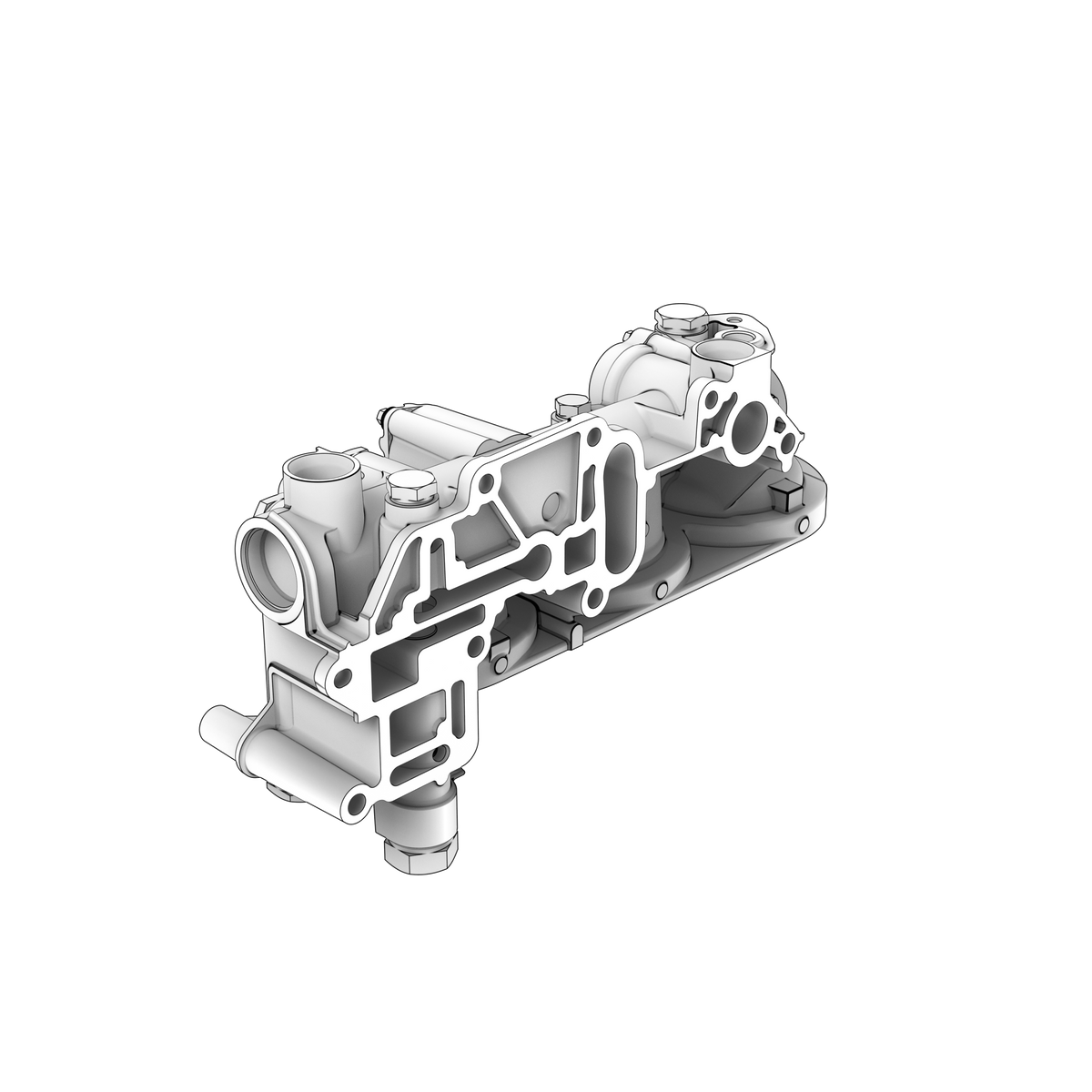 23833680 Oil Filter Housing | Genuine Volvo Penta Part - photo 2 of 2