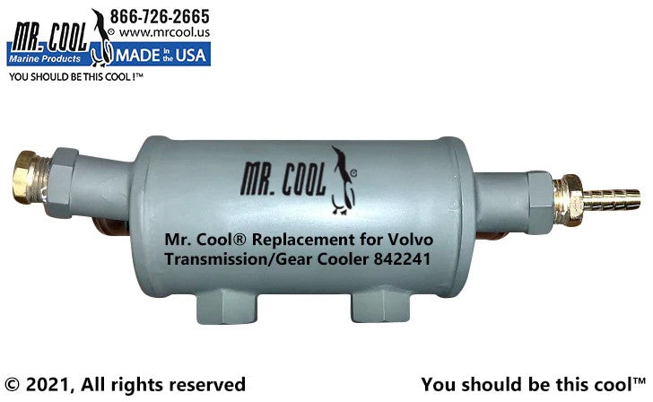 842240 / 842241 Aftermarket Twin Disc/Volvo Penta MG502 Transmission Gear Oil Cooler | Sawley's Select Marine Parts