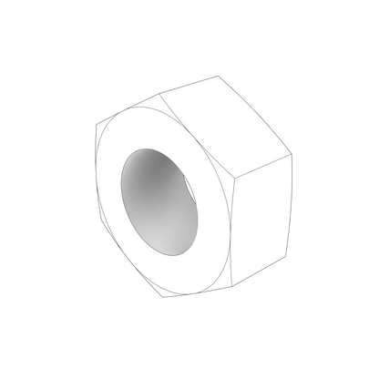 955779 Hexagon Nut | Genuine Volvo Penta Part