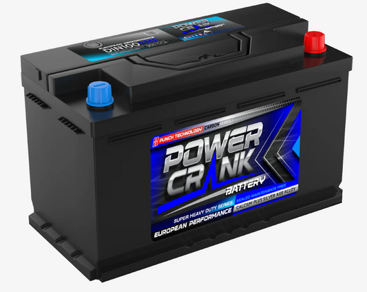 DIN100SMF Power Crank 900 CCA Battery | European Series