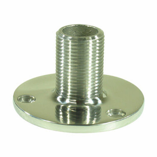 119112 Stainless Steel Fixed-Post Aerial Mount 40mm | Marine Antenna Components