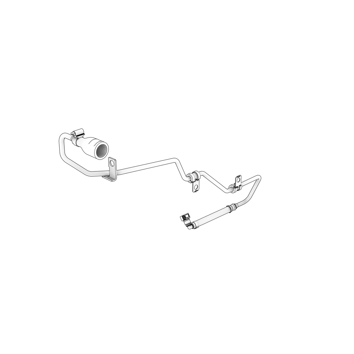 23991699 Water Pipe | Genuine Volvo Penta Part