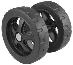 1354 Dunbier Replacement Wheel: Fulton Twin Jockey Wheel (PAIRS)