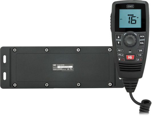 GX750B BLACK BOX VHF MARINE RADIO - BLACK