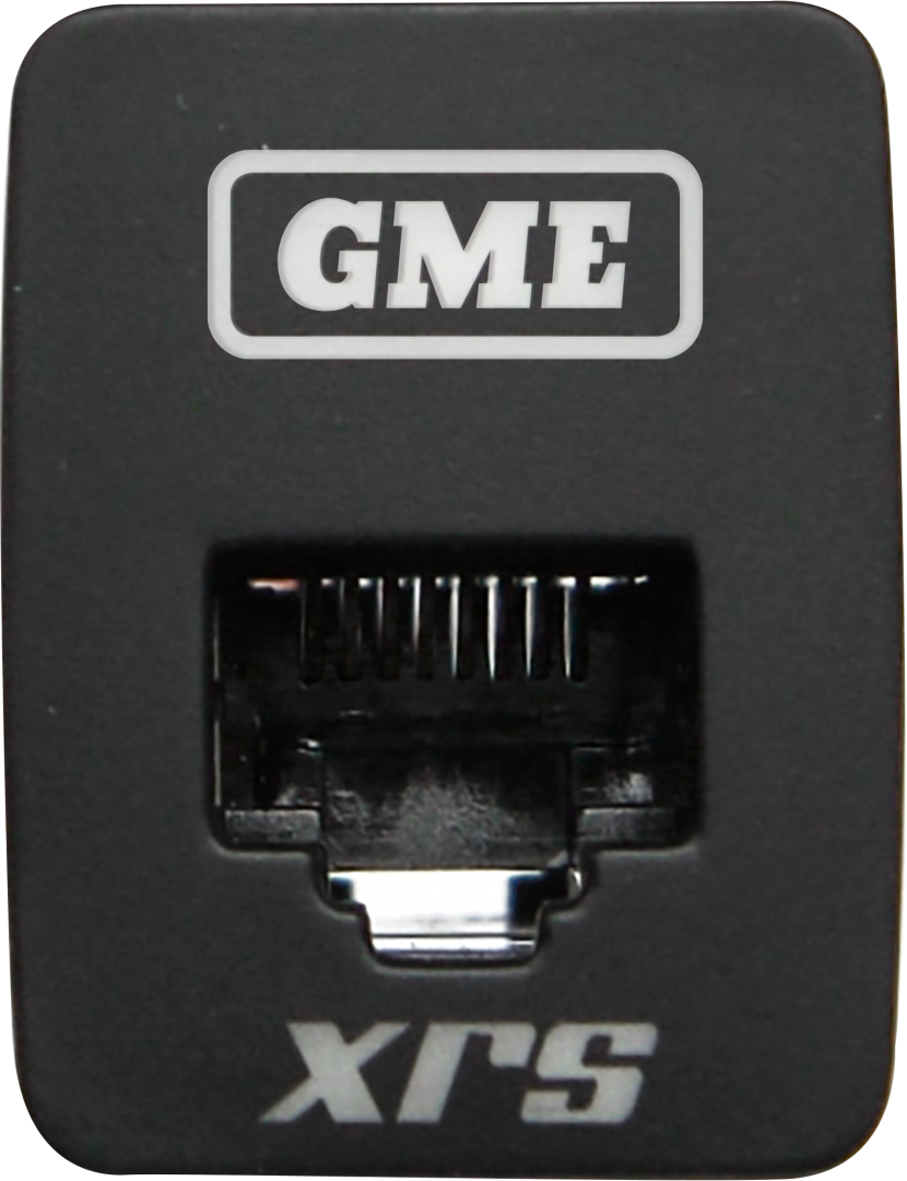 XRS-RJ45W8 RJ45 Pass-Through Adaptor - Type 8 (White) | Genuine GME Electronics