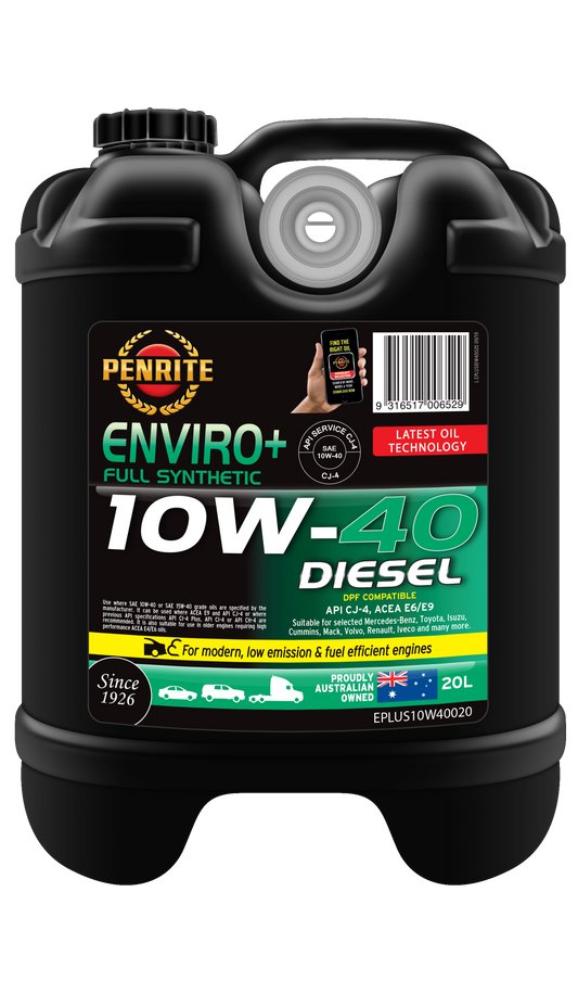 EPLUS10W40020 Enviro+ 10W40 Full Synthetic 20L