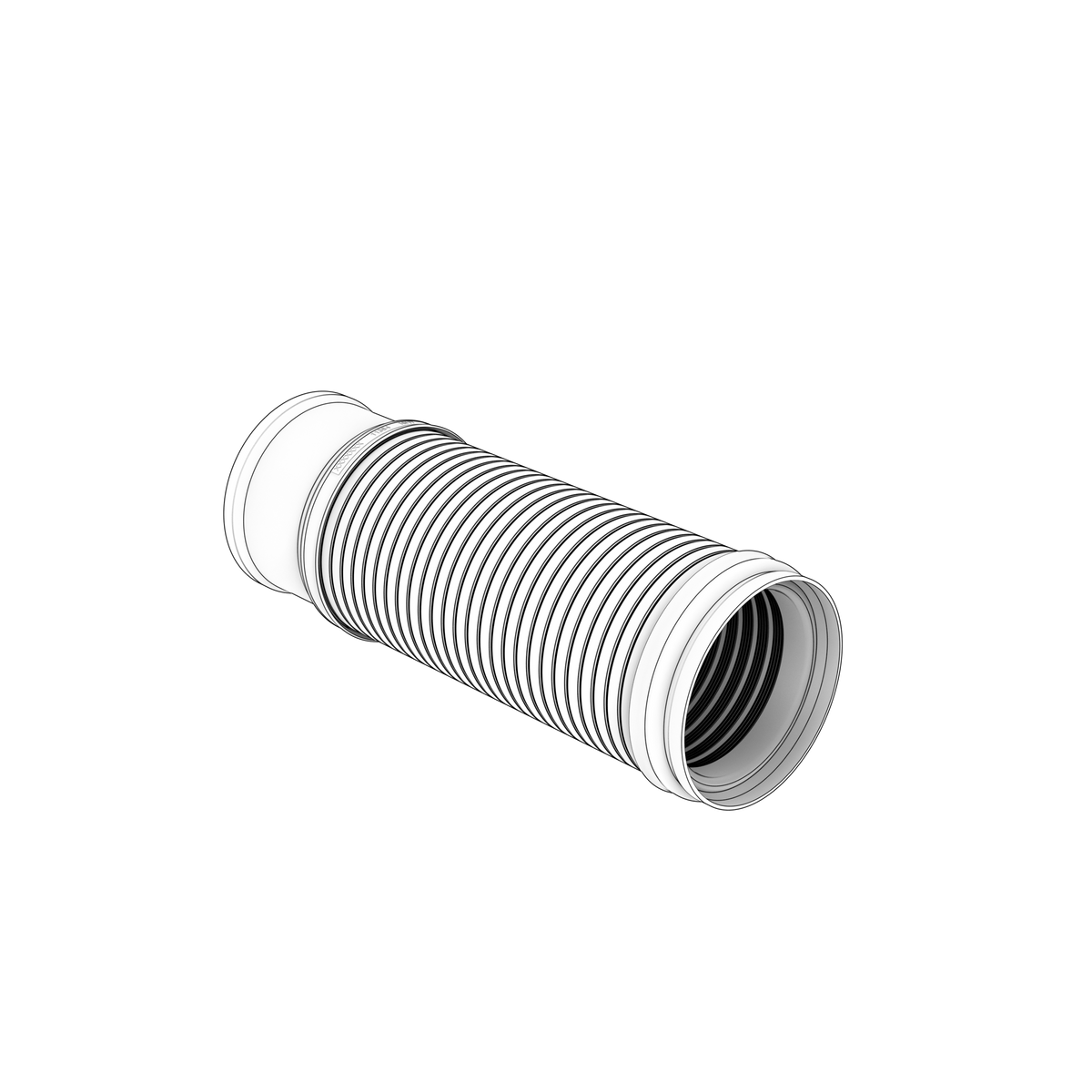 23276757 Exhaust Pipe | Genuine Volvo Penta Part