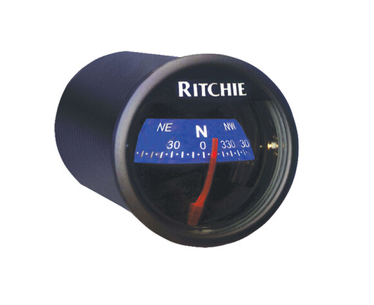 673650 Ritchie Sport Dash Mount Compass (Blue Dial) | Marine Compass