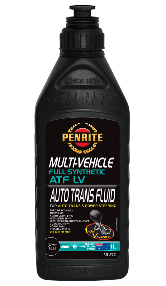 ATFLV001 ATF Low Viscosity Full Synthetic 1L