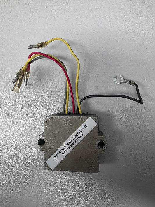 65W-81960-10-00 Yamaha F40 Rectifier | Genuine Used Part