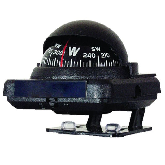 673560 Waterline Regatta 125 Compass - Black | Marine Compass