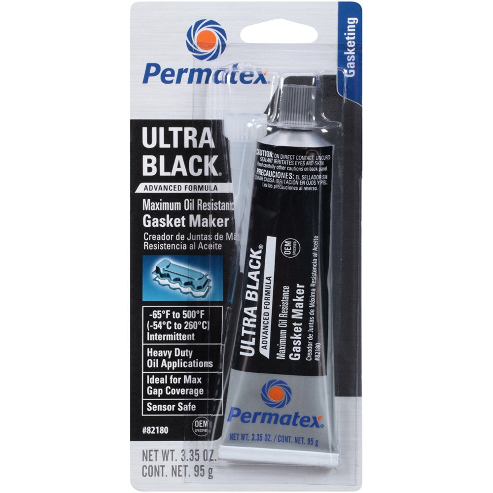 82180 Permatex Ultra Black High Temp Sealant | Marine Sealant & Adhesive