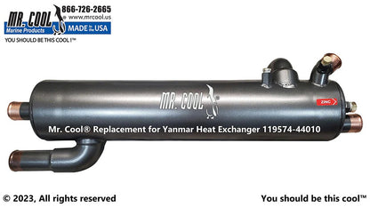 119575-44010 Yanmar 6LYA, 6LY2A HEAT EXCHANGER 119575-44010 Replacement