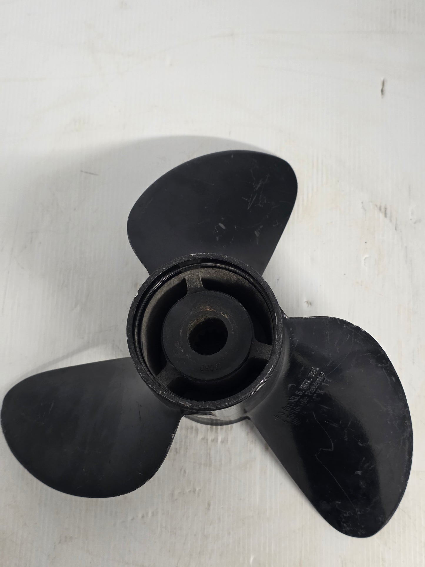 21311710 Turning Point Hustler 11 3/4 x 17 Aluminium Propeller – 13-Spline Application | Genuine Used Part