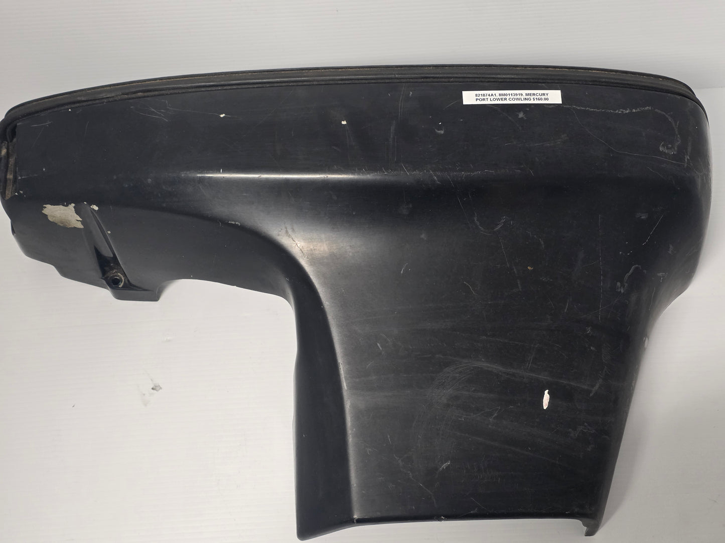 821874A1 8M0113919 Mercury Port Lower Cowling | Genuine Used Part