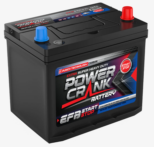 EFB55D23L-Q85 Power Crank 700 CCA Battery | EFB Stop/Start Series