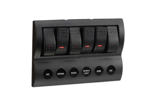 63193 Narva 6 Way LED Switch Panel & Fuses | Genuine Narva Electrical
