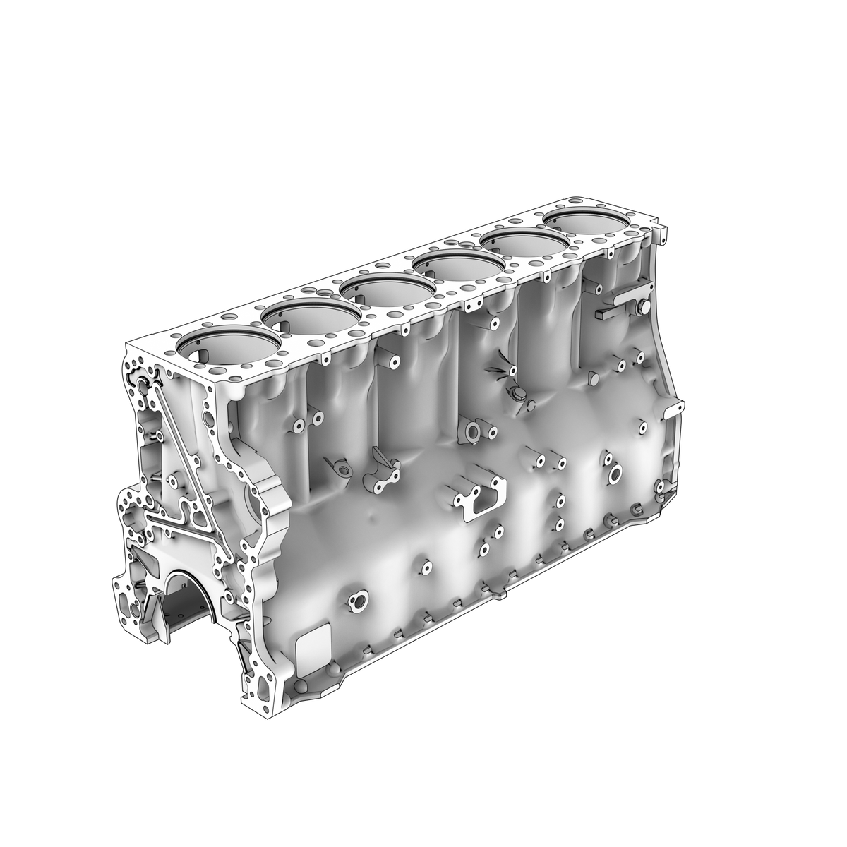 20451181 Cylinder Block | Genuine Volvo Penta Part - photo 2 of 2