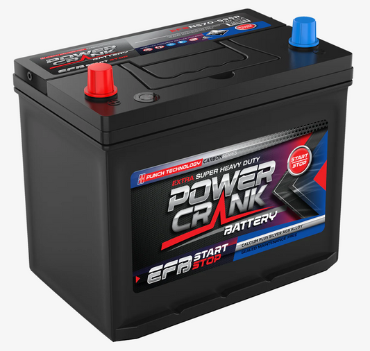 EFBNS70-S95R Power Crank 720 CCA Battery | EFB Stop/Start Series