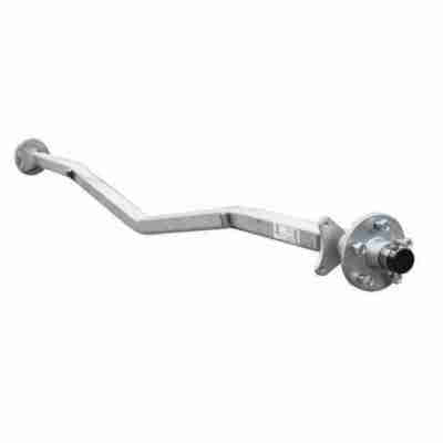 A1260 Mackay 1625 Dunbier Axle 50 Square Gull-Wing Mechanical Brake 2340mm (92") | Marine Trailer Part