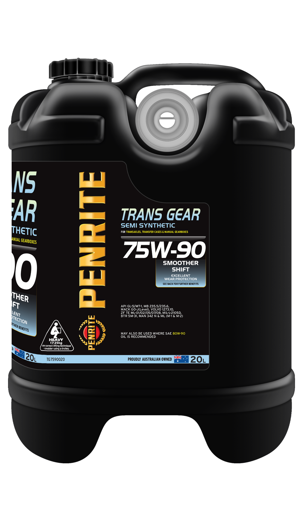 TG7590020 Trans Gear 75W-90 (Semi-Synthetic) 20L
