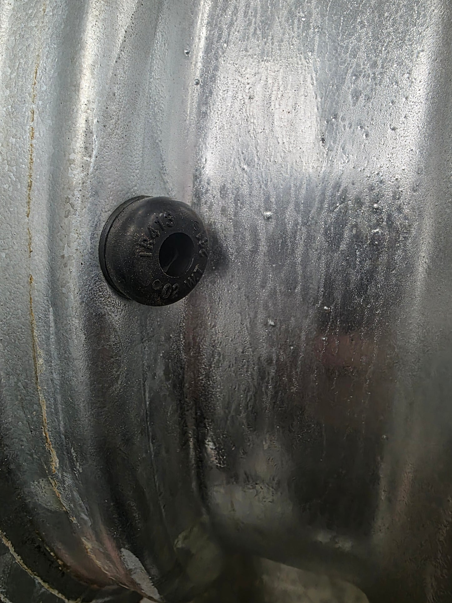 1492 Dunbier 13" Galvanized Spoke Rim Only (Ford) - RIM ONLY - NO TYRE Mackay A1810G
