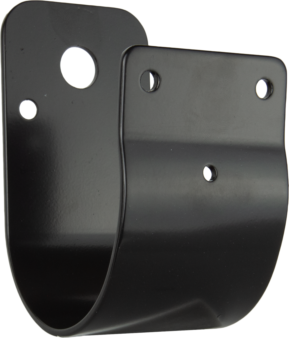 MB105B 76mm Wrap-Around Bullbar Bracket - Black | Genuine GME Electronics