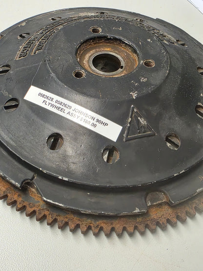 0582628 0582629 Johnson 90HP Flywheel Assy | Genuine Used Part