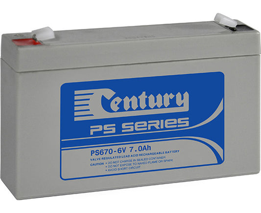 170021 Century PS Series VRLA PS670 Battery