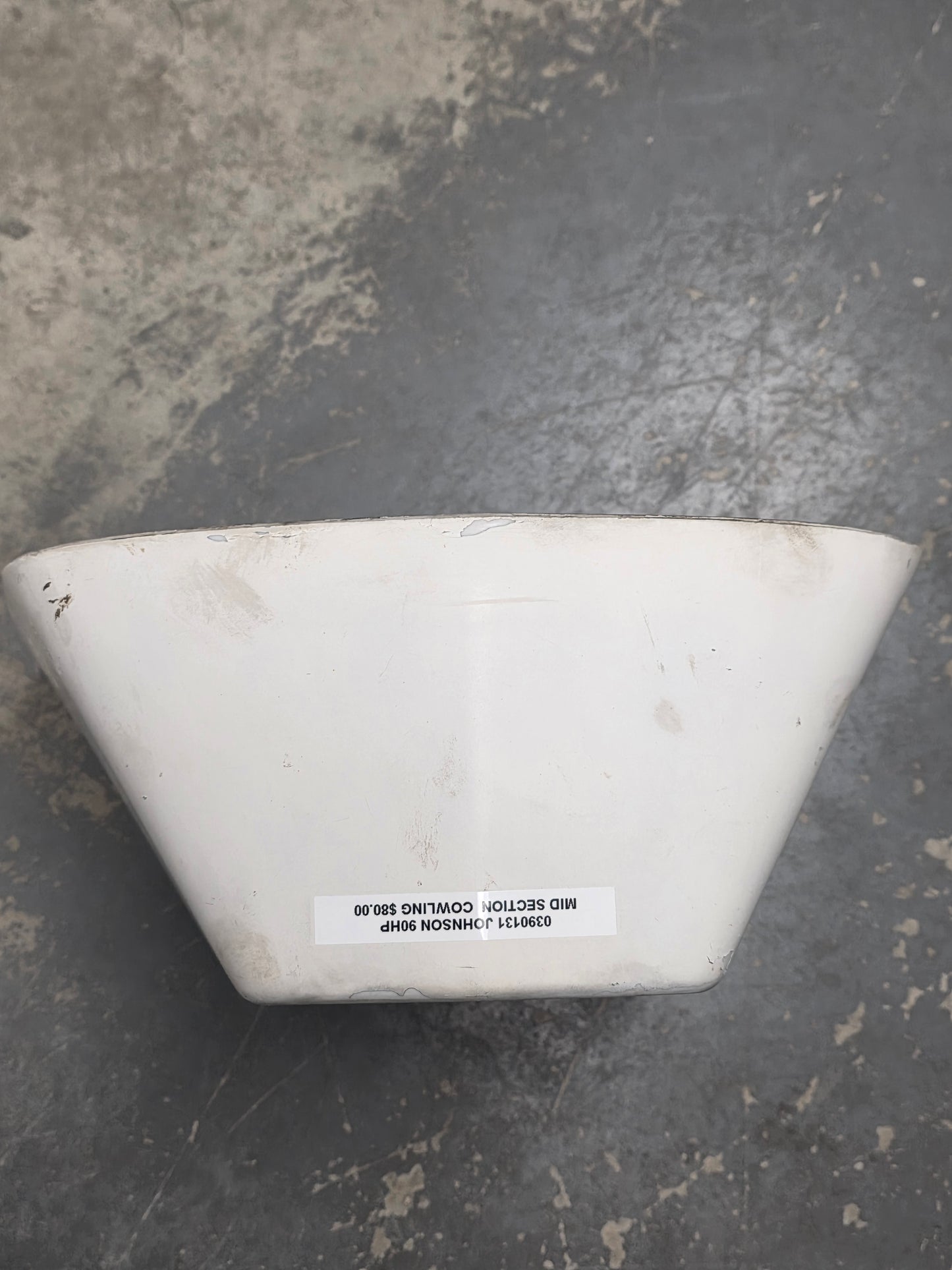 0390131 Johnson 90HP Mid Section Cowling | Genuine Used Part