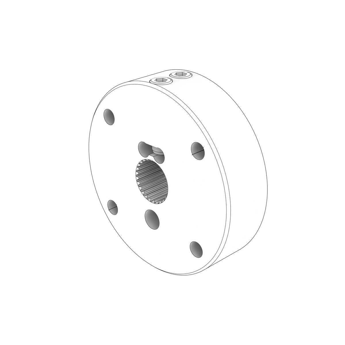 23016317 Companion Flange | Genuine Volvo Penta Part