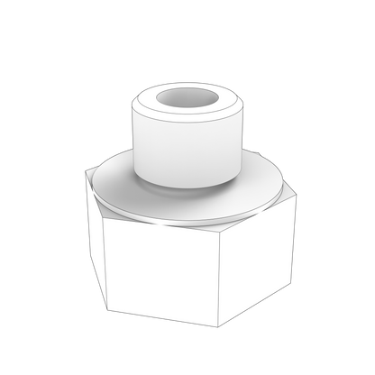 60115872 Reduction Nipple | Genuine Volvo Penta Part